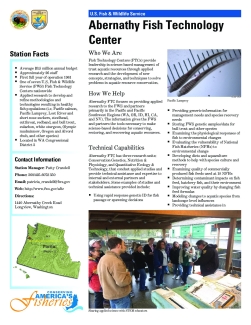 Abernathy Fish Technology Center Fact Sheet