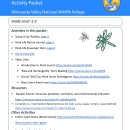Pond Insect Investigation Distance Learning Packet (grades 2-3)